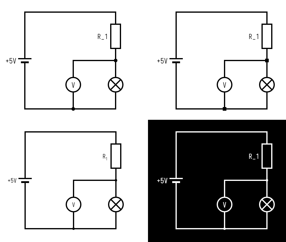 Circuit shader examples