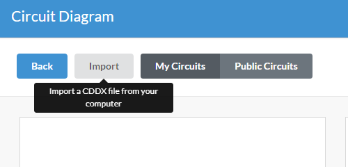 Import CDDX circuit